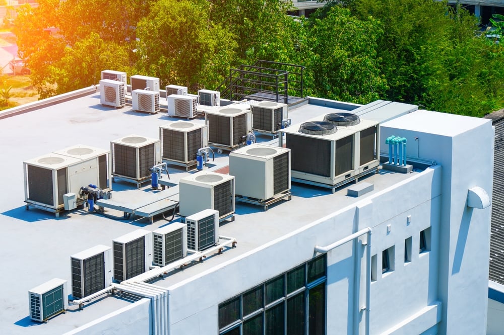 A graph or illustration showing the hidden costs of a 24-hour HVAC failure, including lost employee productivity, customer churn, and emergency repair fees.